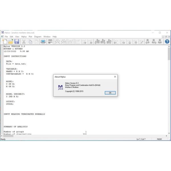 MPLUS 8.3 LIFETIME LICENSE - Image 2