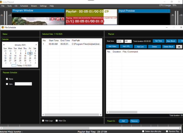 InstaPlayout 4.5.5 (30-10-2024) 16 Multi Channel Patched - Image 5