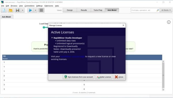 RAPIDMINER STUDIO 10 LIFETIME ACTIVATION - Image 4