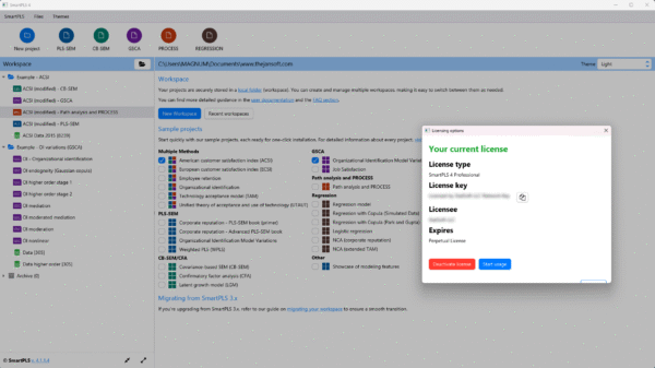 SmartPLS Professional 4.1.1.4 For Windows and Mac 2025 License Key Lifetime - Image 2