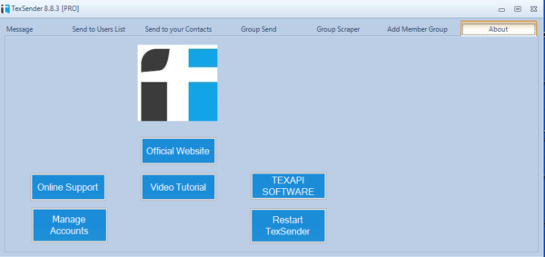 TEXSENDER PRO 8.8.3 - Image 2