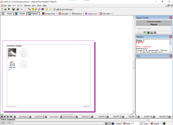 AGI32 22.1.0.28 update 2024 Lighting Analysts - Illuminating Engineering Software - Image 7