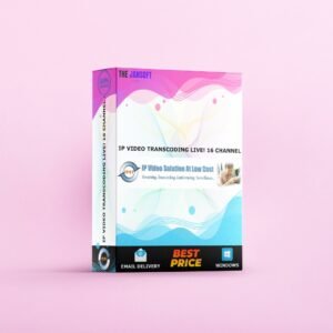 IP Video Transcoding LiveVersion 6.5.6.1a (16 Channel) Lifetime