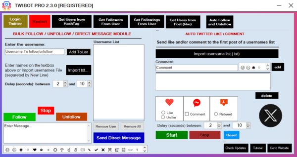 TwitBotPro 2.3 with Keygen - Image 2