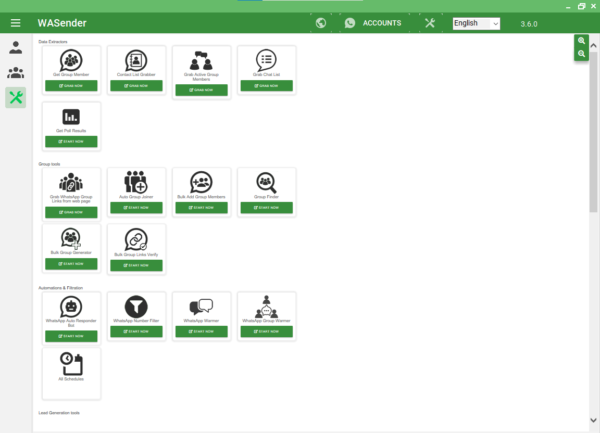 WaSender Bulk WhatsApp Sender + Group Sender + WhatsApp Auto Reply Bot (V3.6.0) can use proxy - Image 2