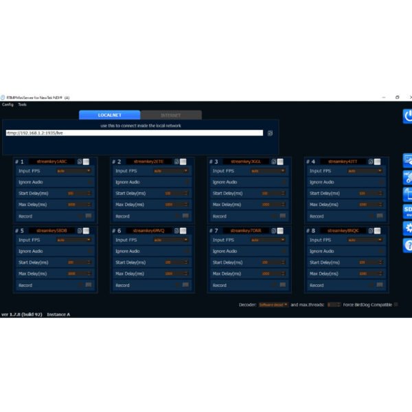 RTMPMiniServer V.1.7.8 (Build 92) 16 Lines Edition Lifetime Activation - Image 3
