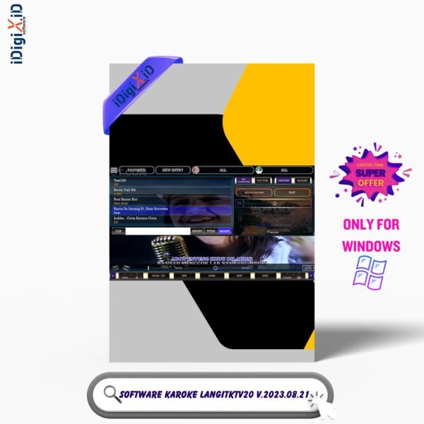Software Karoke LangitKTV20 Version 2023.08.21