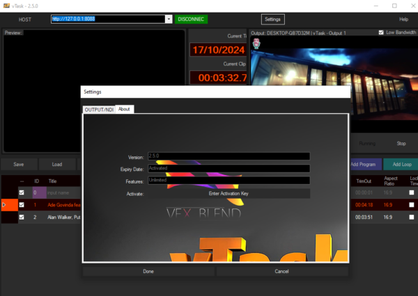 VTASK 2.5.0 Schedule / Automate / Output - Image 2