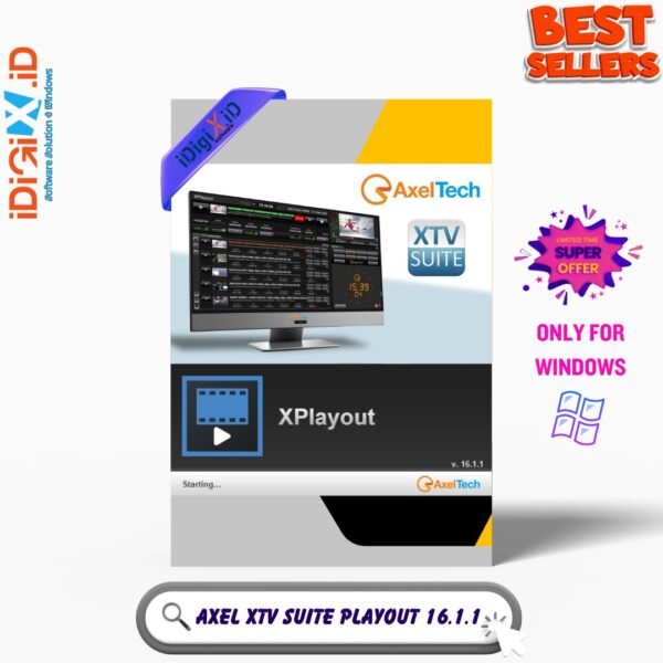 Axel XTV Suite Playout 16.1.1 (PATCHED) Unlimited PC