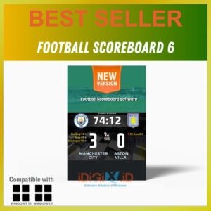 Football Scoreboard 6 Lifetime