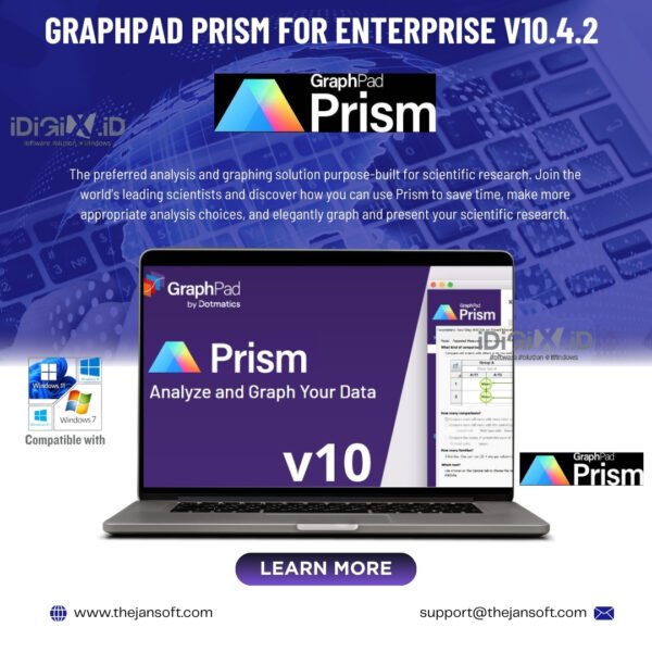 GraphPad Prism for Enterprise v10.4.2 Cracked