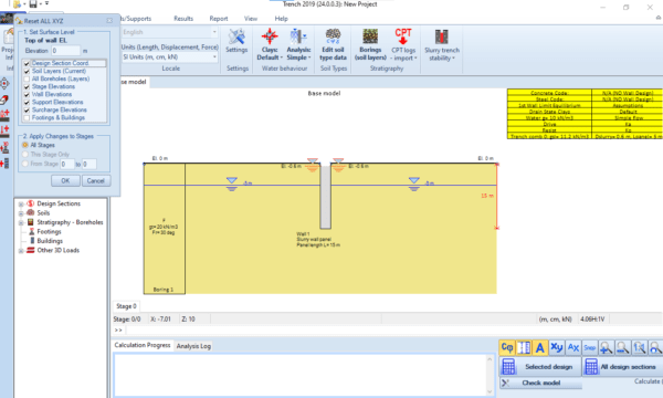 Trench - Slurry Wall Stability Analysis Software 2024 Crack - Image 3