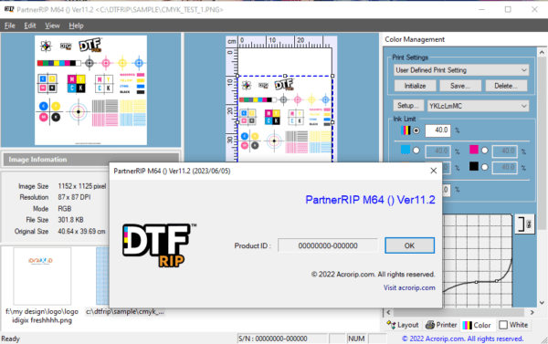 ACRORIP V11.2 RIP Software (includes Multi Image Handling, and expanded Epson printer compatibility) - Image 3