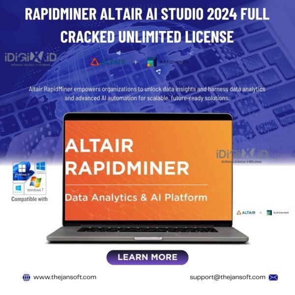 RapidMiner Altair AI Develover License 2025.1.1 Full Cracked Unlimited License