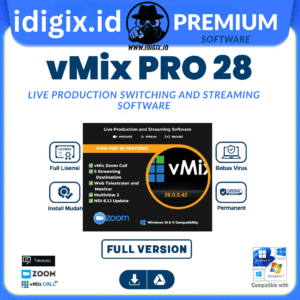 vMix Pro 28.0.0.42 with PRO with Keygen | Live Production and Streaming Software