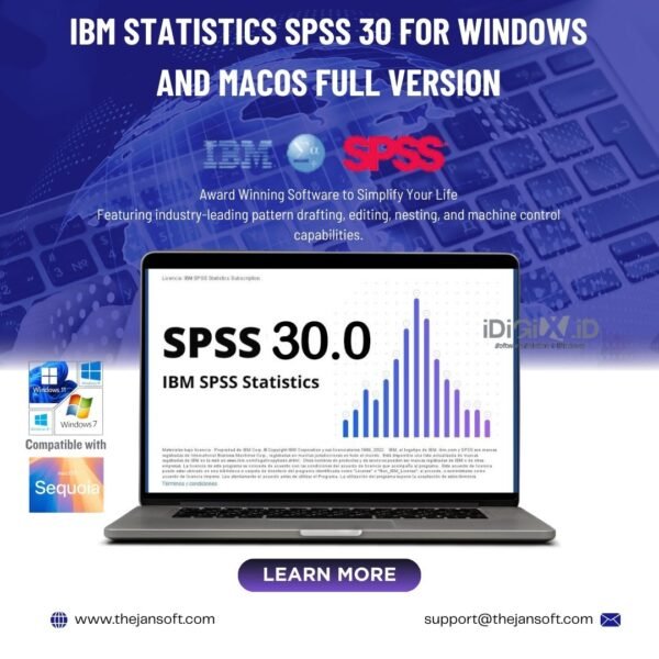 IBM Statistics SPSS 30 For Windows and MacOs Full Version