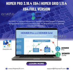 HOMER Pro 3.18.4 x64 | Homer Grid 1.11.4 x64 Full Version