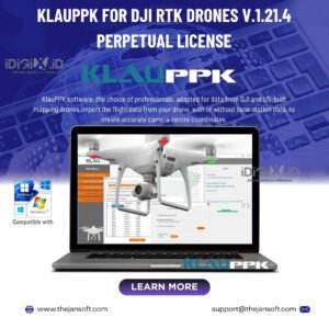 KlauPPK for DJI RTK Drones v.1.21.4 perpetual license