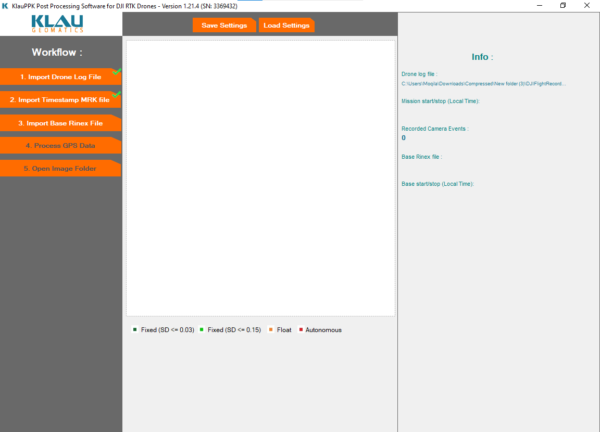 KlauPPK for DJI RTK Drones v.1.21.4 perpetual license - Image 2