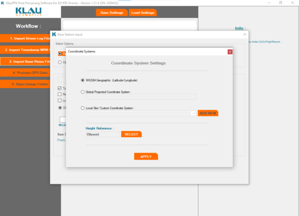 KlauPPK for DJI RTK Drones v.1.21.4 perpetual license - Image 4