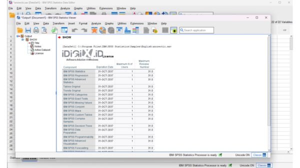IBM Statistics SPSS 31 For Windows and MacOs Full Version - Image 5