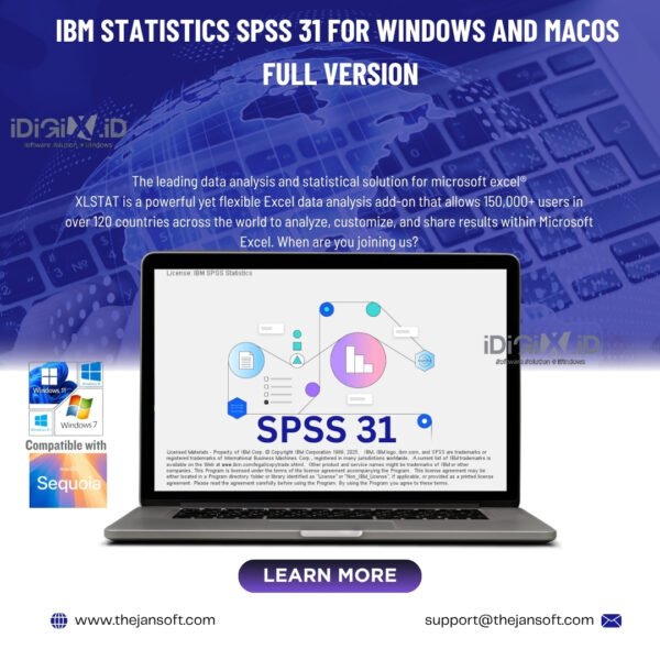 IBM Statistics SPSS 31 For Windows and MacOs Full Version