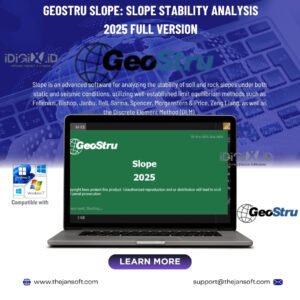 Geostru Slope 2025:Slope stability analysis – Slope Crack