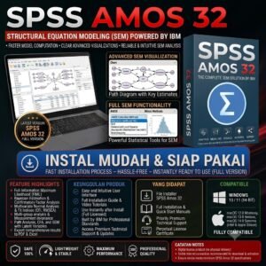 IBM SPSS Amos 32 structural equation modeling